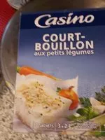Mängden socker i court bouillon aux petits légumes