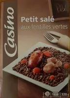 Mängden socker i Petit salé aux lentilles vertes