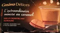 Mängden socker i L'extraordinaire mousse au caramel sur lit croustillant au praliné