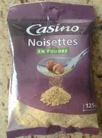 Mängden socker i Noisette en poudre