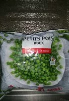 Mängden socker i Petits pois doux précuits à la vapeur - Prêt en 4 min