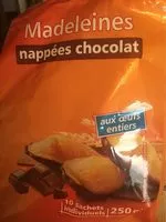 Mängden socker i Madeleines nappées chocolat