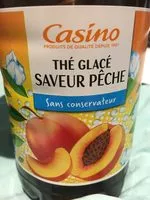 Mängden socker i Thé glacé saveur peche