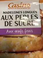 Mängden socker i Madeleines Longues aux Perles de Sucre