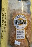 Mängden socker i Pavé aux graines de lin