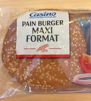 Mängden socker i Pain Burger MAXI FORMAT x2 Pré-tranchés