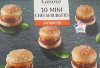Mängden socker i 10 Mini cheeseburgers surgelés