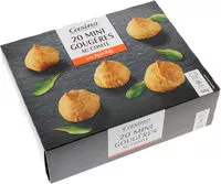Mängden socker i 20 Mini gougères au Comté