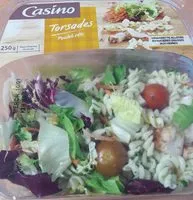 Mängden socker i Salade de pâtes torsades et de poulet rôti