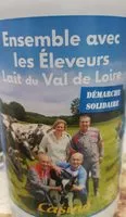 Mängden socker i Ensemble avec les éleveurs Lait du Val de Loire
