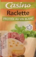 Mängden socker i Raclette frottée au vin blanc