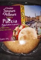 Mängden socker i Puccia - Pain italien à garnir - 2 pains