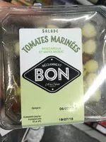 Mängden socker i Salade tomates marinées mozzarella et sauce basilic