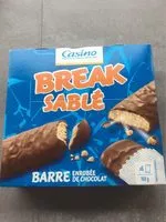 Mängden socker i Break sablé