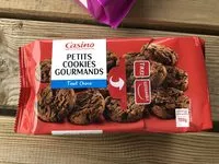 Mängden socker i Petits cookies gourmands tout choco