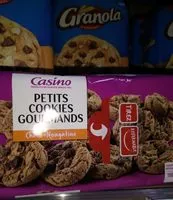 Mängden socker i Petits cookies Gourmands choco-nougatine