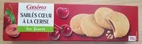 Mängden socker i Sablés fourrés cœur fondant CERISE pur beurre