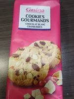 Mängden socker i Cookies chocolat blanc et cranberries