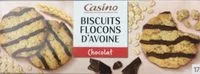Mängden socker i Biscuits aux flocons d'avoine et chocolat
