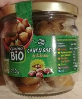 Mängden socker i Châtaignes entières
