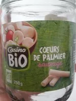 Mängden socker i Cœurs de palmier Bio