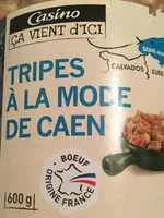 Mängden socker i Tripes a la mode de caen