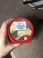 Mängden socker i Crème de camembert fondu