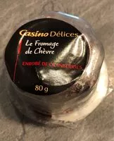Mängden socker i Le Fromage de chèvre enrobé cranberries