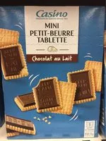 Mängden socker i Mini petitbeurre tablette chocolat au lait