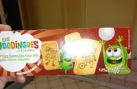 Mängden socker i P'tits biscuits fourrés goût choconoisette