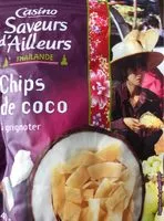 Mängden socker i chips de coco