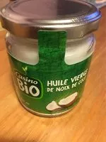 Mängden socker i Huile vierge de noix de coco bio