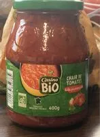 Mängden socker i Chair de tomates à la provençale bio