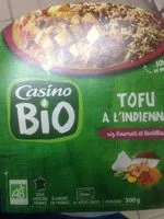Mängden socker i Tofu à l'indienne riz basmati et lentilles