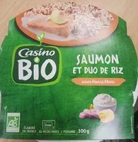 Mängden socker i Saumon et duo de riz, sauce beurre blanc