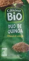 Mängden socker i DUO DE QUINOA blond et rouge
