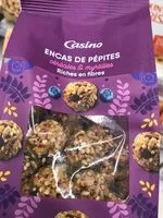 Mängden socker i Encas de pépites céréales et myrtilles