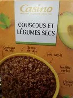 Mängden socker i Couscous et Légumes Secs
