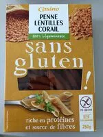 Mängden socker i Penne lentilles corail