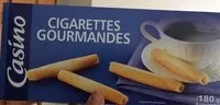 Mängden socker i Cigarettes gourmandes