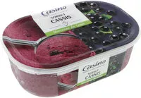 Mängden socker i Sorbet cassis avec morceaux de cassis