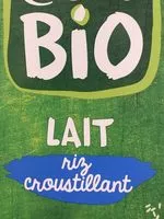 Mängden socker i Casino bio lait croustillant