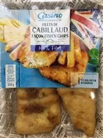 Mängden socker i Filets de Cabillaud fish'n chipd