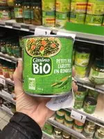 Mängden socker i Petits pois carottes rondelles bio