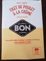 Mängden socker i Filet de poulet à la crème et penne mezze penne