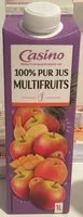 Mängden socker i 100% PUR Jus multifruits
