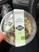 Mängden socker i Salade falafel boulgour