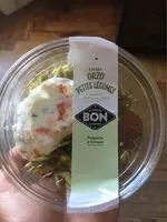 Mängden socker i Salade orzo petits legumes