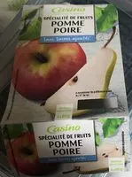 Mängden socker i Spécialité de fruits Pomme Poire sans sucres ajoutés