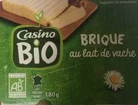 Mängden socker i Brique au lait de vache BIO